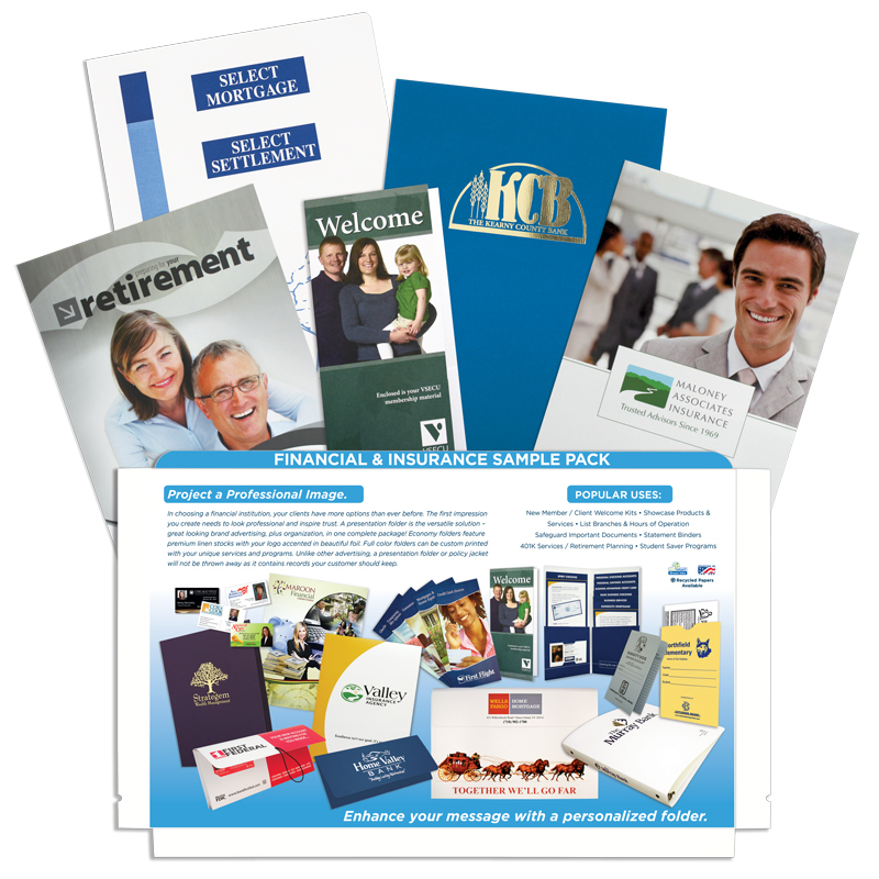 Financial & Insurance Sample Pack