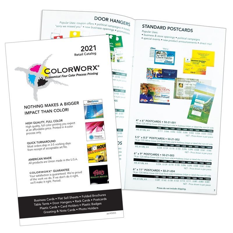 Four Color Printing Sales Kit